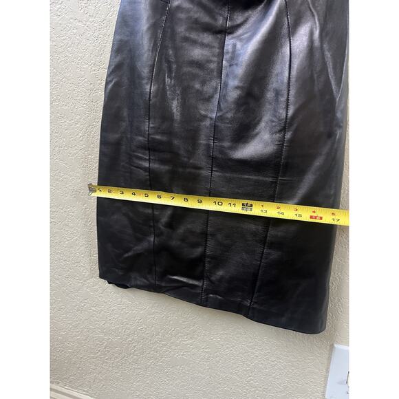 Michael Hoban For North Beach Leather Dress Size 10 - Picture 14 of 16